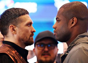 Олександр Усик та Даніель Дюбуа.