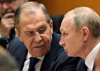 Сергій Лавров та Володимир Путін.