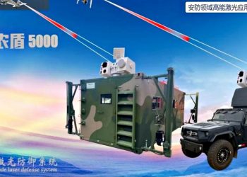 Китайський лазерний мобільний комплекс.