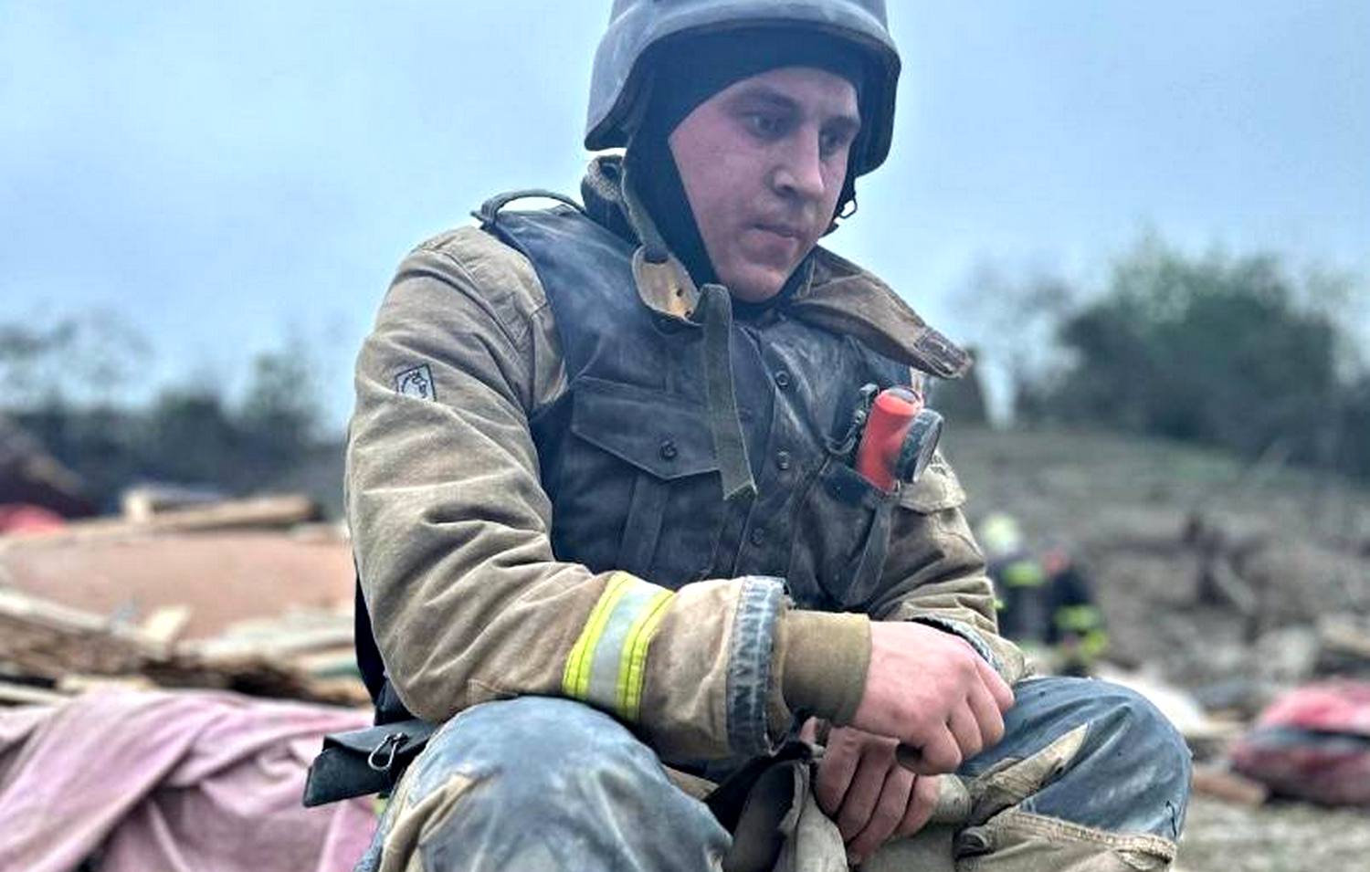 Наслідки удару по Житомирській області.