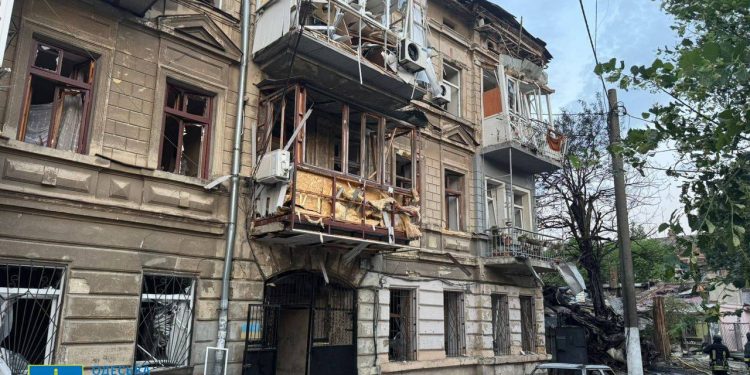 Наслідки удару по Одесі