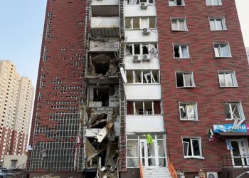 Удар по Києву