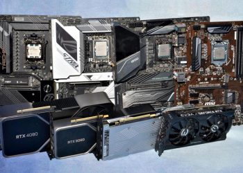 Материнські плати, процесори та відеокарти.