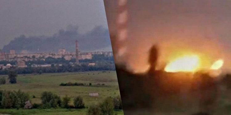 Результати атаки БПЛА.