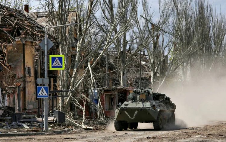 Наступ окупантів.