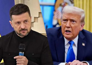 Володимир Зеленський та Дональд Трамп.