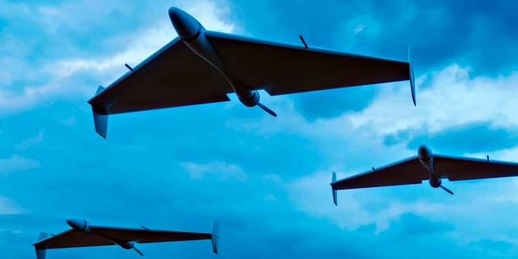 Атака БПЛА.