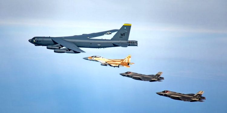 ВПС США та Ізраїлю.