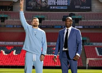 Олександр Усик та Даніель Дюбуа.