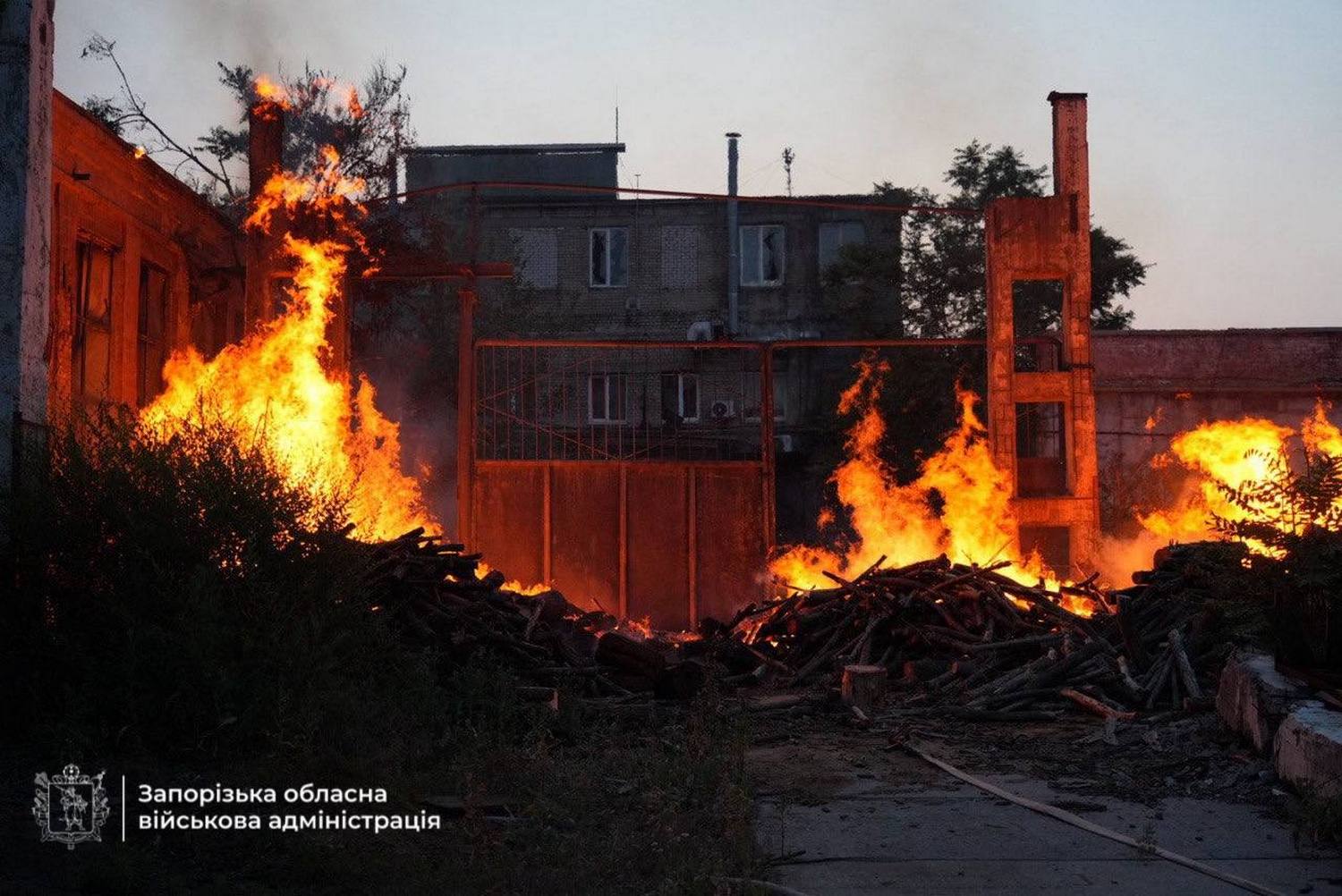 Удар по Запоріжжю.