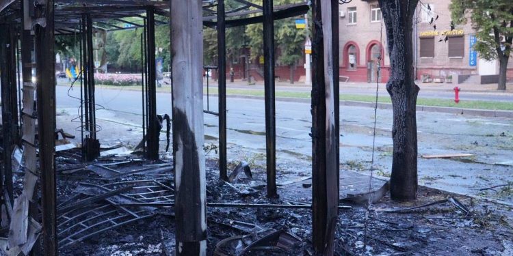 Удар по Запоріжжю.