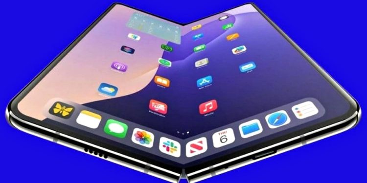 Розкладний Apple iPhone.