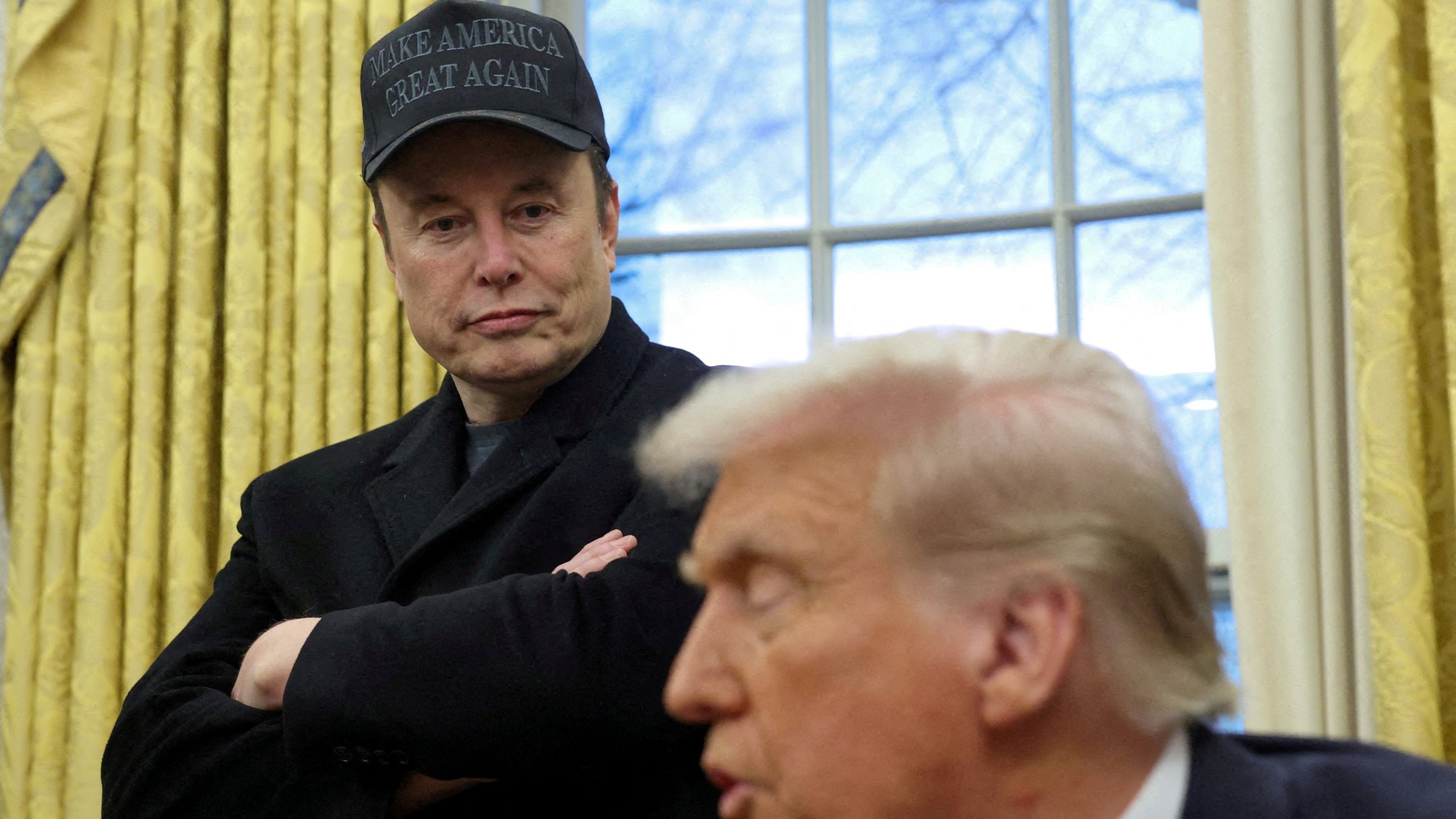 Ілон Маск і Дональд Трамп
