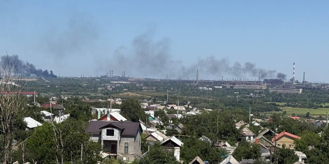 Пожежі у Маріуполі