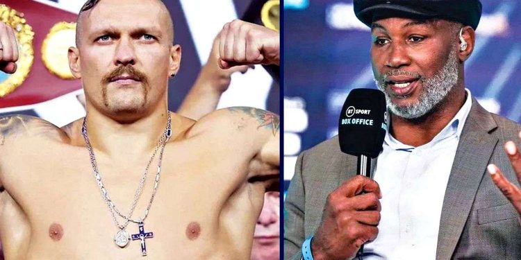 Олександр Усик і Леннокс Льюїс.