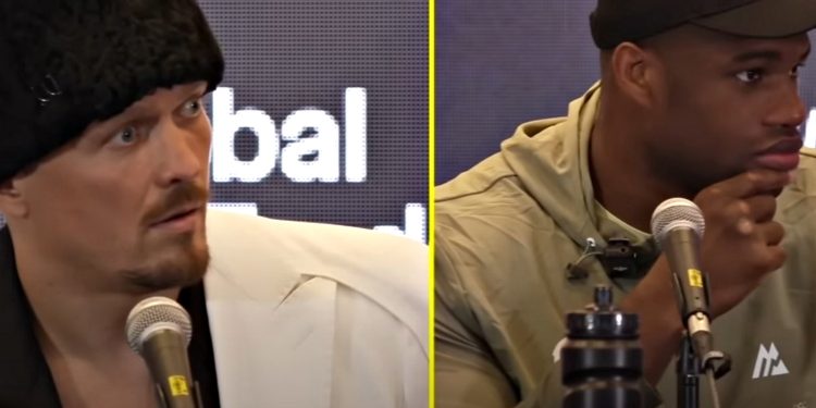 Олександр Усик і Даніель Дюбуа.