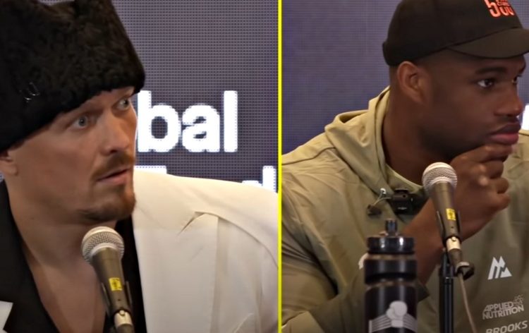 Олександр Усик і Даніель Дюбуа.
