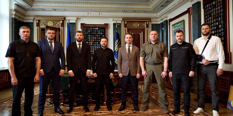 Володимир Зеленський і глави структур.