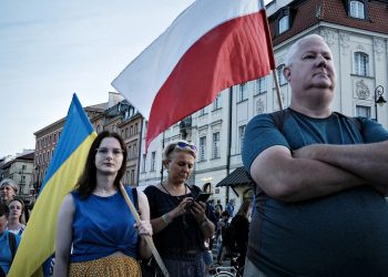 Біженці в Польщі.