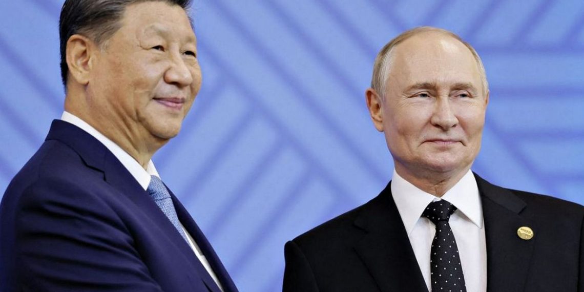 Сі Цзіньпін та Володимир Путін.