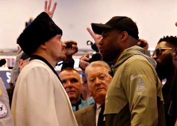 Олександр Усик та Даніель Дюбуа.