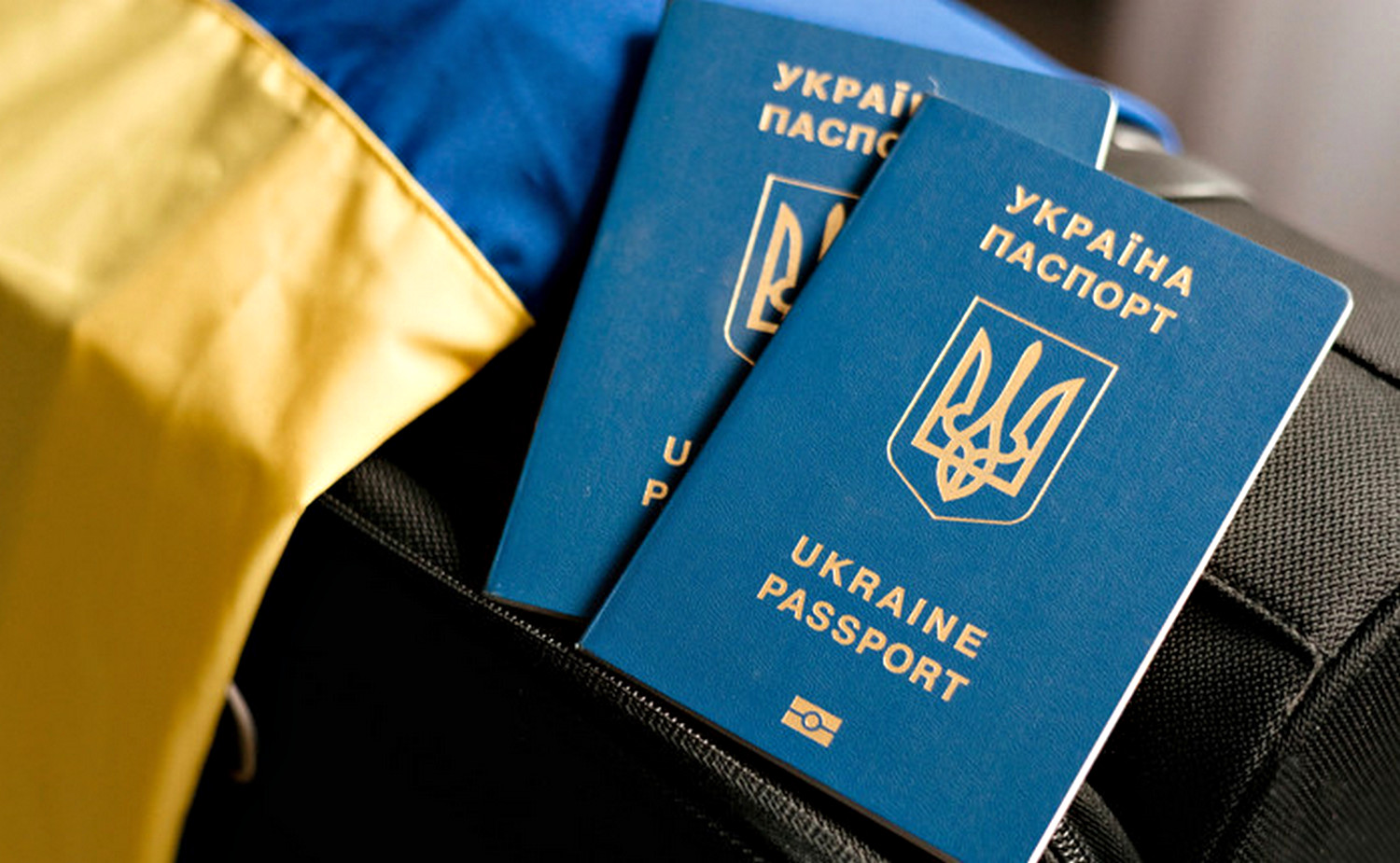 Закордонні паспорти.