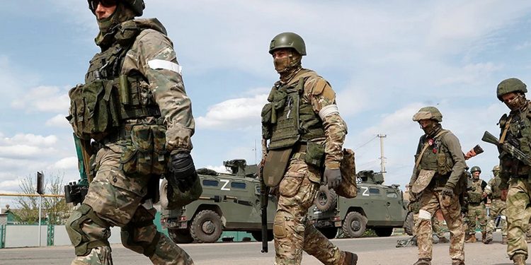 Наступ окупантів.