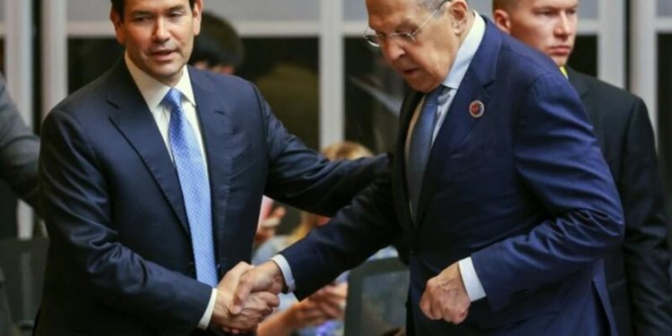 Марко Рубіо та Сергій Лавров