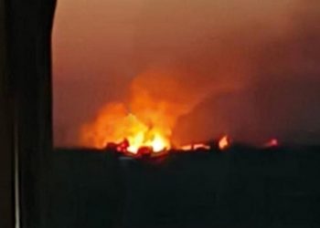 Вибух на аеродромі.