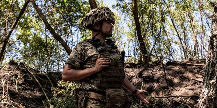 Боєць ЗСУ.
