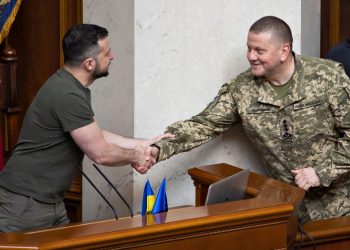 Володимир Зеленський та Валерій Залужний.