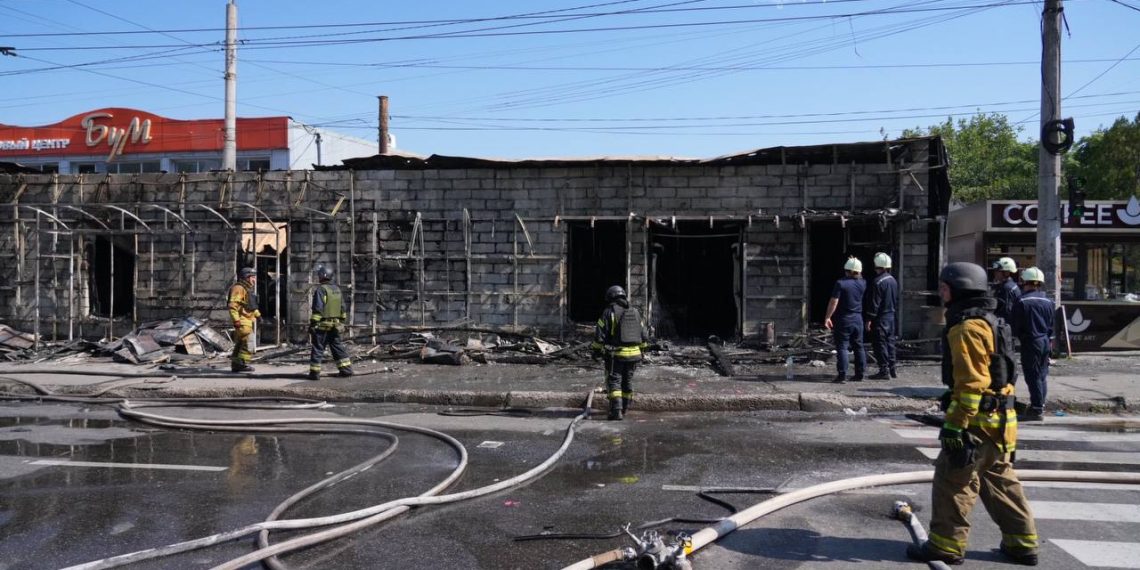 Ракетний удар по Запоріжжю