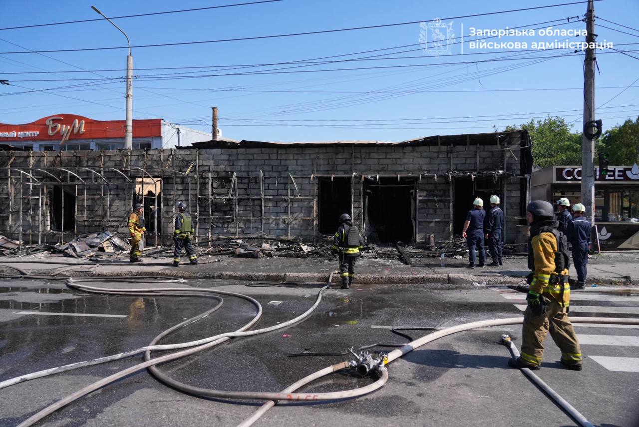 Ракетний удар по Запоріжжю