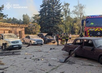 Удар по базі відпочинку на Запоріжжі