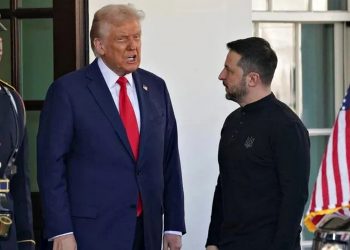 Дональд Трамп та Володимир Зеленський.