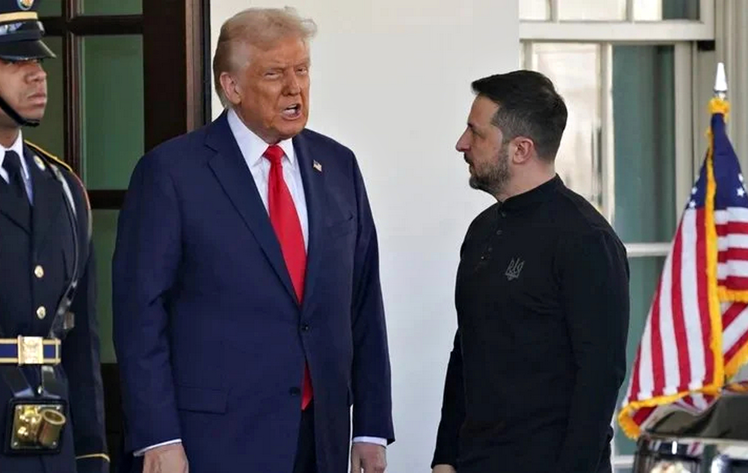 Дональд Трамп та Володимир Зеленський.