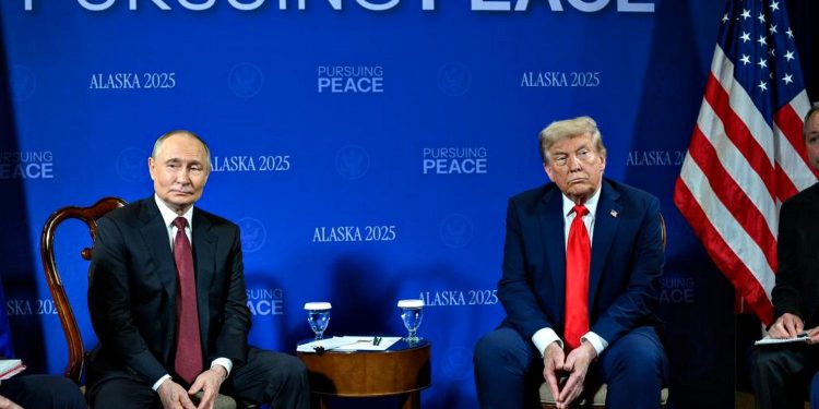 Володимир Путін і Дональд Трамп.