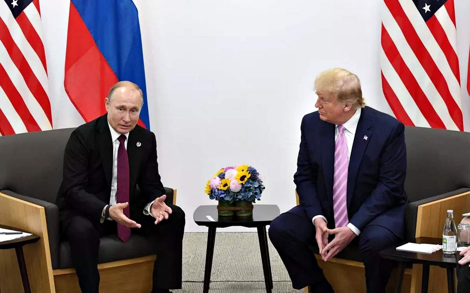 Володимир Путін і Дональд Трамп.