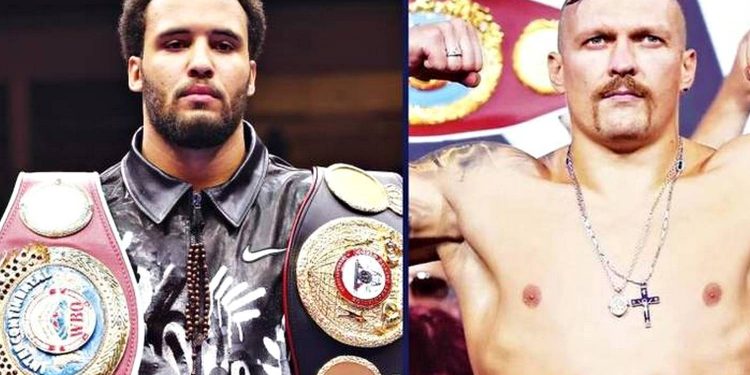 Мозес Ітаума та Олександр Усик.