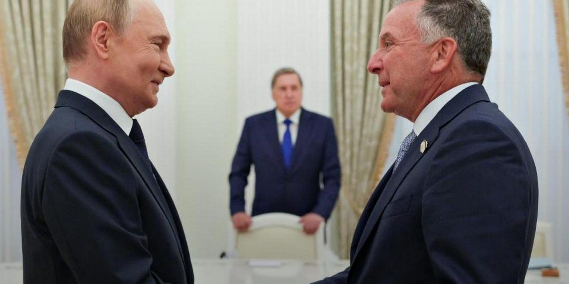 Володимир Путін та Стівен Віткофф.