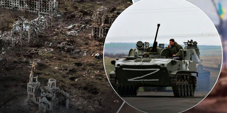 Наступ окупантів.