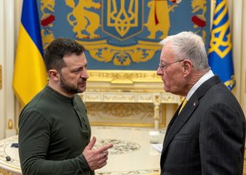 Володимир Зеленський і Кіт Келлог