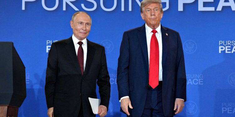 Володимир Путін і Дональд Трамп.