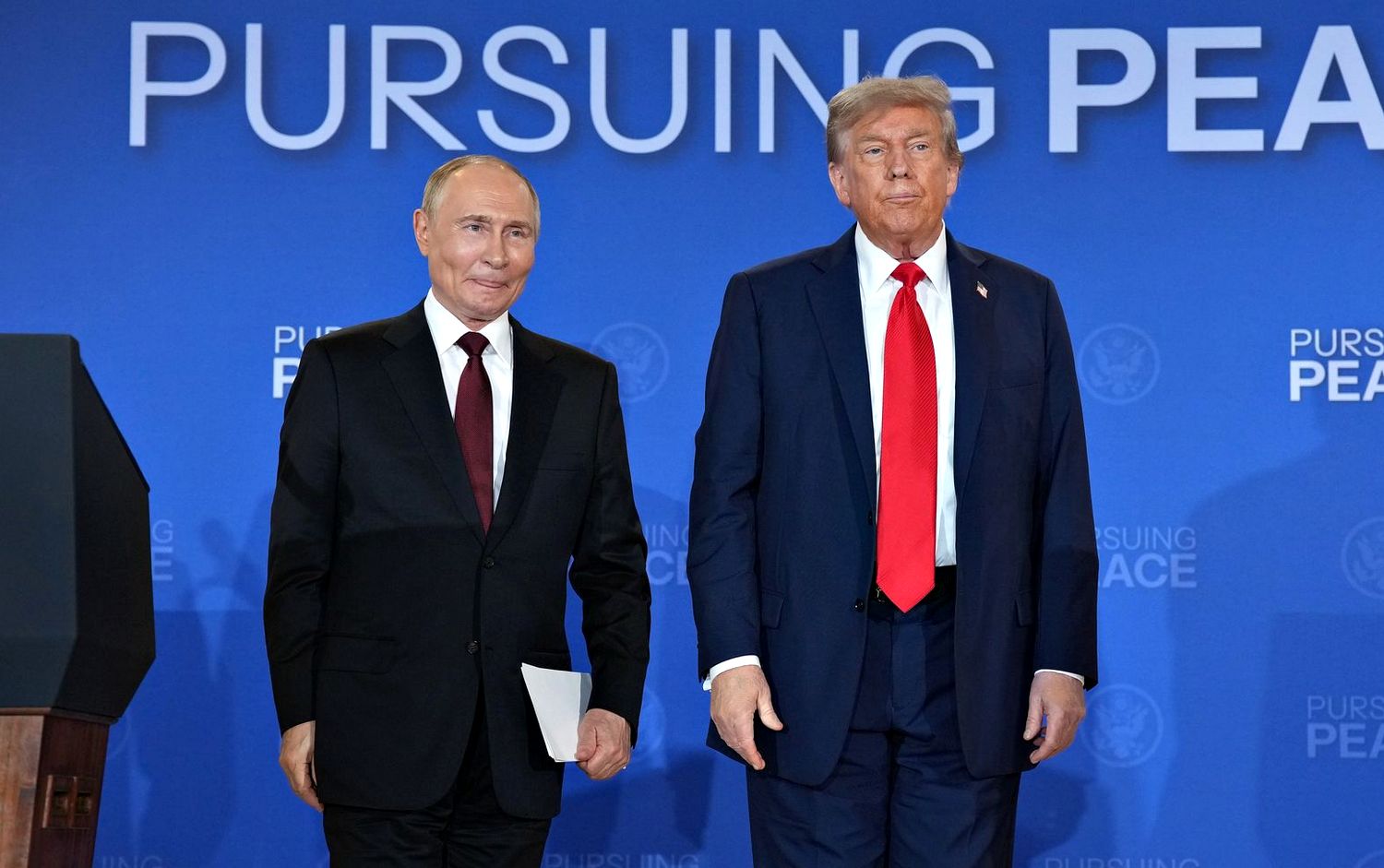 Володимир Путін і Дональд Трамп.