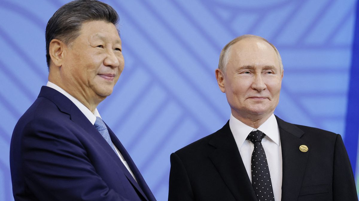 Сі Цзіньпін та Володимир Путін.