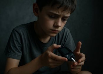 Дитина з діабетом.