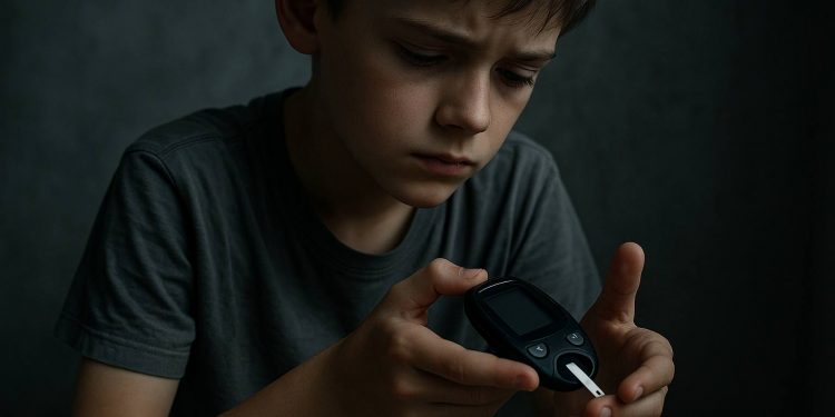 Дитина з діабетом.