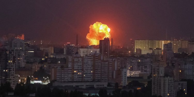 Під час нічної атаки 7 вересня Росія застосувала рекордну кількість безпілотників.