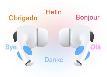 Навушники AirPods.