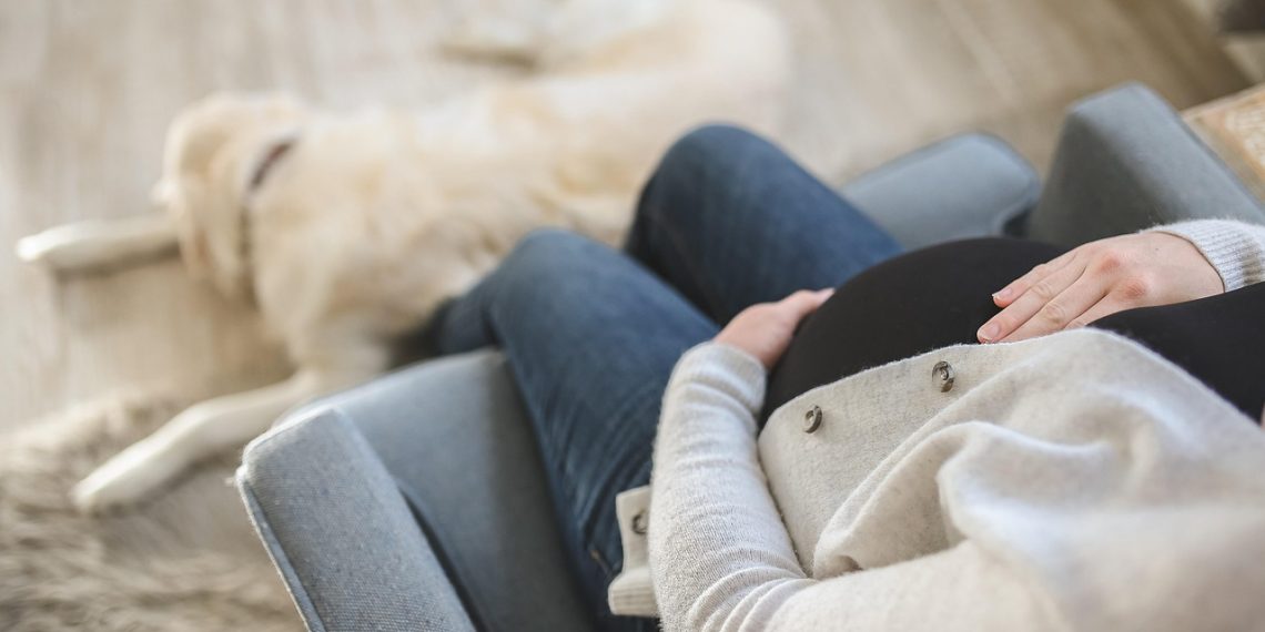 Вагітна жінка.